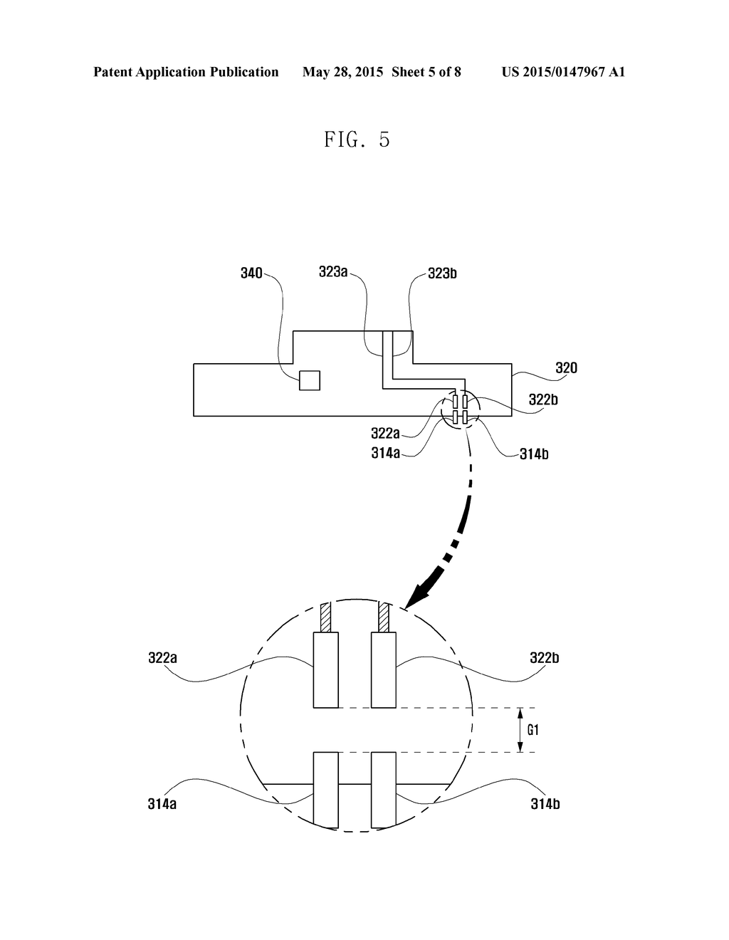 NEAR FIELD COMMUNICATION ANTENNA DEVICE OF MOBILE TERMINAL - diagram, schematic, and image 06