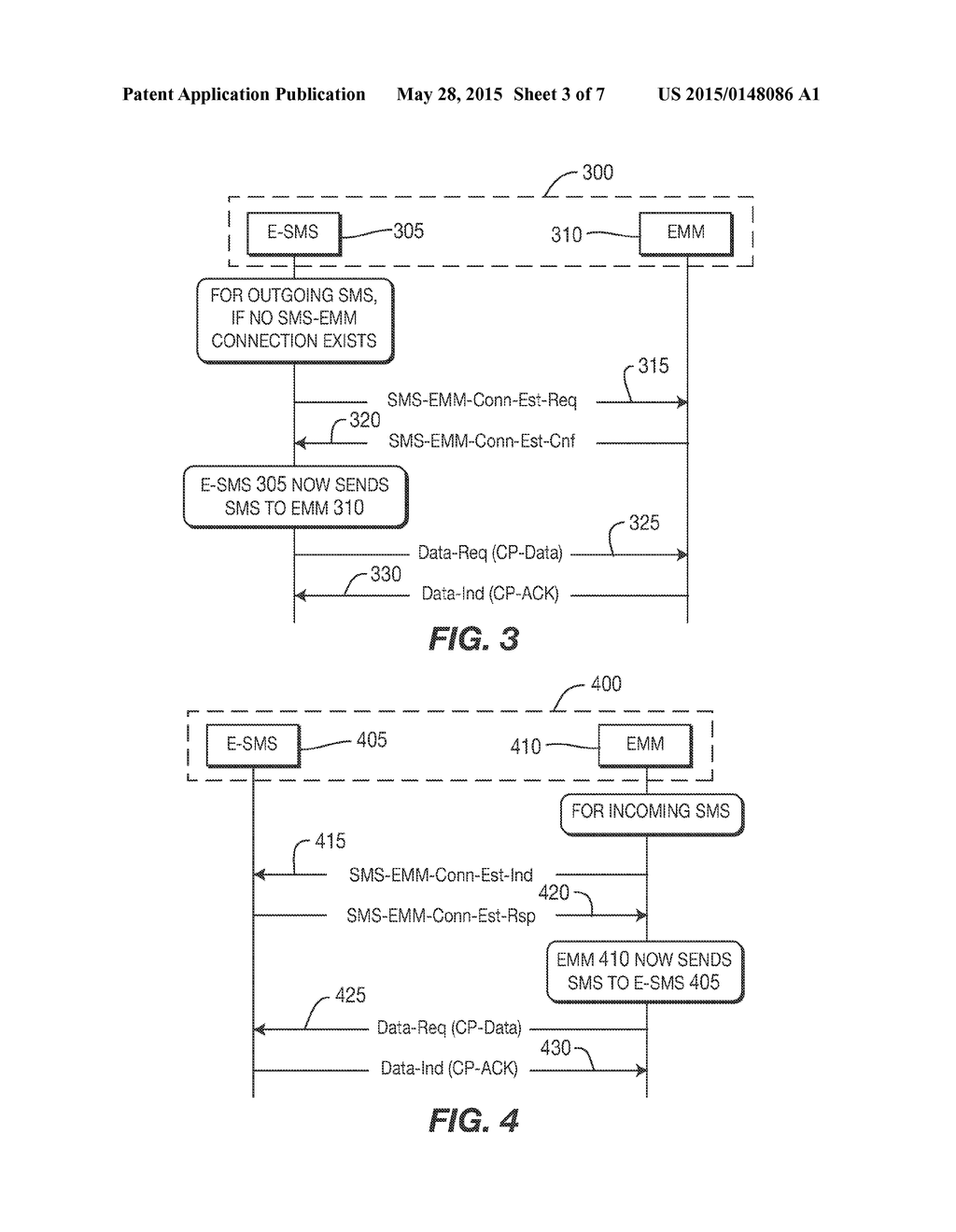 METHOD AND APPARATUS FOR COMMUNICATING SHORT MESSAGE SERVICE AND     SUPPLEMENTARY SERVICES MESSAGES - diagram, schematic, and image 04