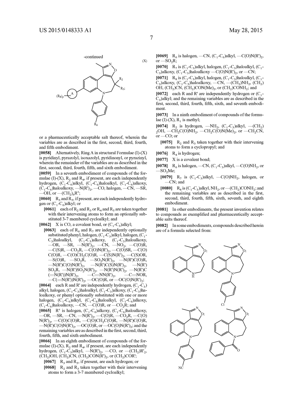 BENZO [B] ISOXAZOLOAZEPINE BROMODOMAIN INHIBITORS AND USES THEREOF - diagram, schematic, and image 08