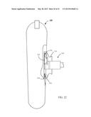 COMBINATION COMPUTING DEVICE AND GAME CONTROLLER WITH FLEXIBLE BRIDGE     SECTION diagram and image