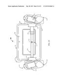 COMBINATION COMPUTING DEVICE AND GAME CONTROLLER WITH FLEXIBLE BRIDGE     SECTION diagram and image