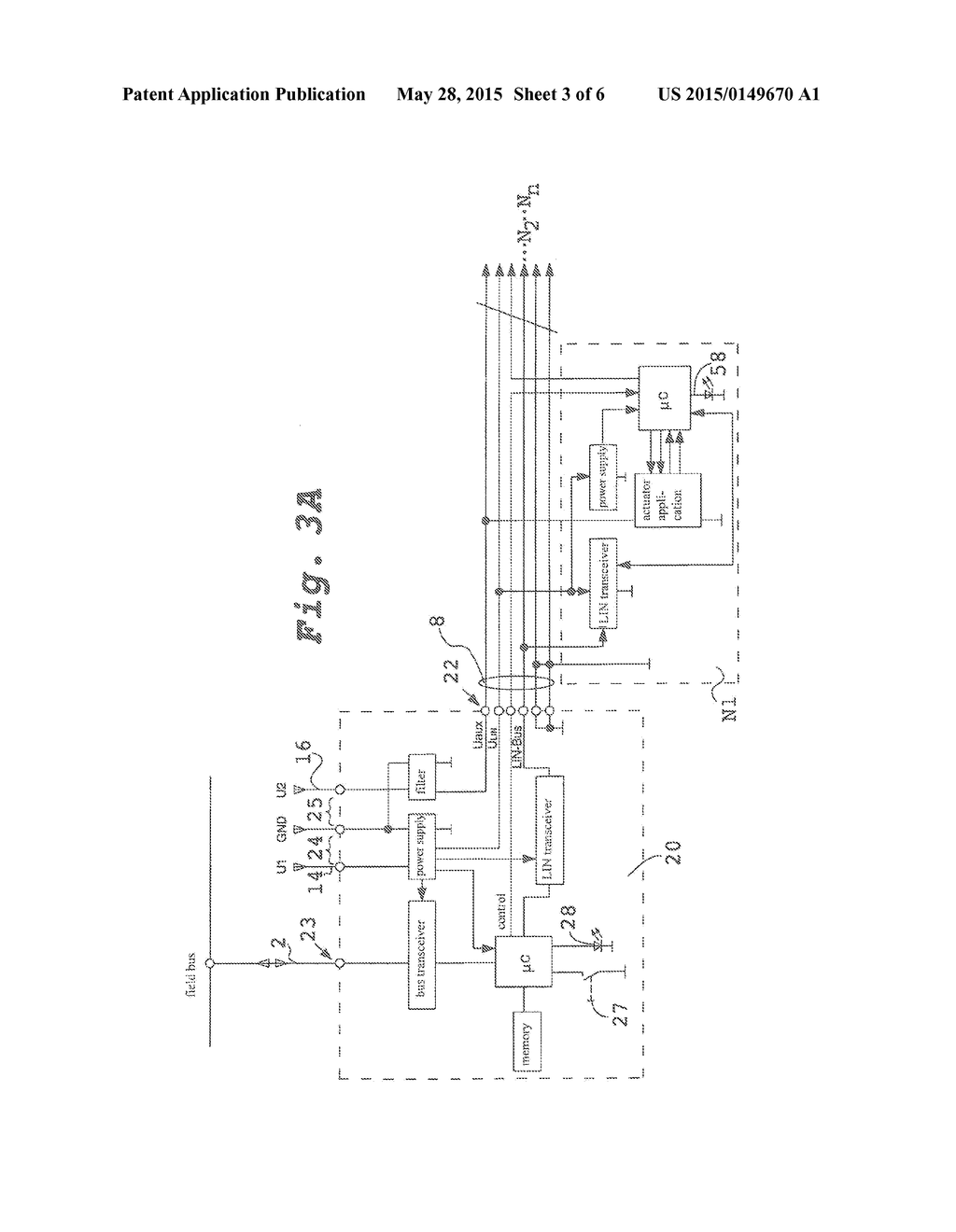 SYSTEM AND METHOD FOR CONTROLLING BUS-NETWORKED DEVICES VIA AN OPEN FIELD     BUS - diagram, schematic, and image 04