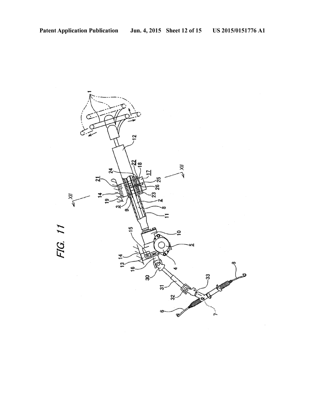 TELESCOPIC STEERING APPARATUS - diagram, schematic, and image 13