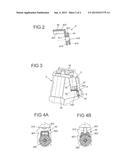 LOCKING DEVICE FOR LOCKING A MOVABLE COMPONENT diagram and image