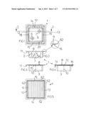 DISPOSABLE CAPSULE FOR THE PRODUCTION OF AN AROMATIC BEVERAGE, METHOD AND     PROCESS MACHINE FOR MAKING IT diagram and image