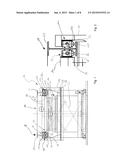 APPARATUS FOR MOVING SLABS AND STORAGE WITH SUCH APPARATUS diagram and image