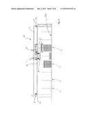 APPARATUS FOR MOVING SLABS AND STORAGE WITH SUCH APPARATUS diagram and image