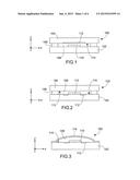 ENCAPSULATION STRUCTURE COMPRISING TRENCHES PARTIALLY FILLED WITH GETTER     MATERIAL diagram and image