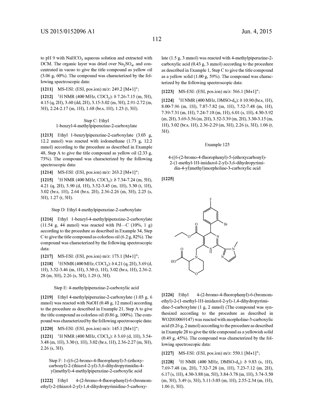 DIHYDROPYRIMIDINE COMPOUNDS AND THEIR APPLICATION IN PHARMACEUTICALS - diagram, schematic, and image 113