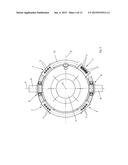 SUSPENSION DEVICE FOR TILTING OXYGEN CONVERTERS AND CONVERTER PROVIDED     WITH SAID SUSPENSION DEVICE diagram and image