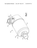 Exhaust Treatment Device With Integral Mount diagram and image