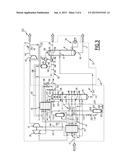 METHOD FOR PRODUCING A TREATED NATURAL GAS, A CUT RICH IN C3+ HYDROCARBONS     AND OPTIONALLY AN ETHANE-RICH STREAM, AND ASSOCIATED FACILITY diagram and image