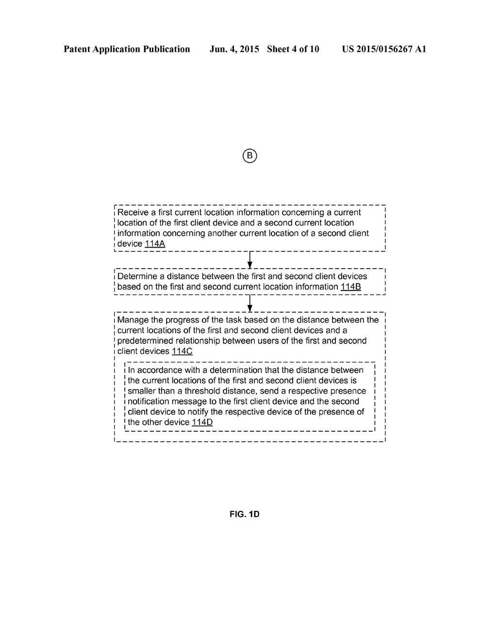 METHODS AND SYSTEMS FOR MANAGING A TASK BASED ON GEOGRAPHICAL LOCATIONS - diagram, schematic, and image 05