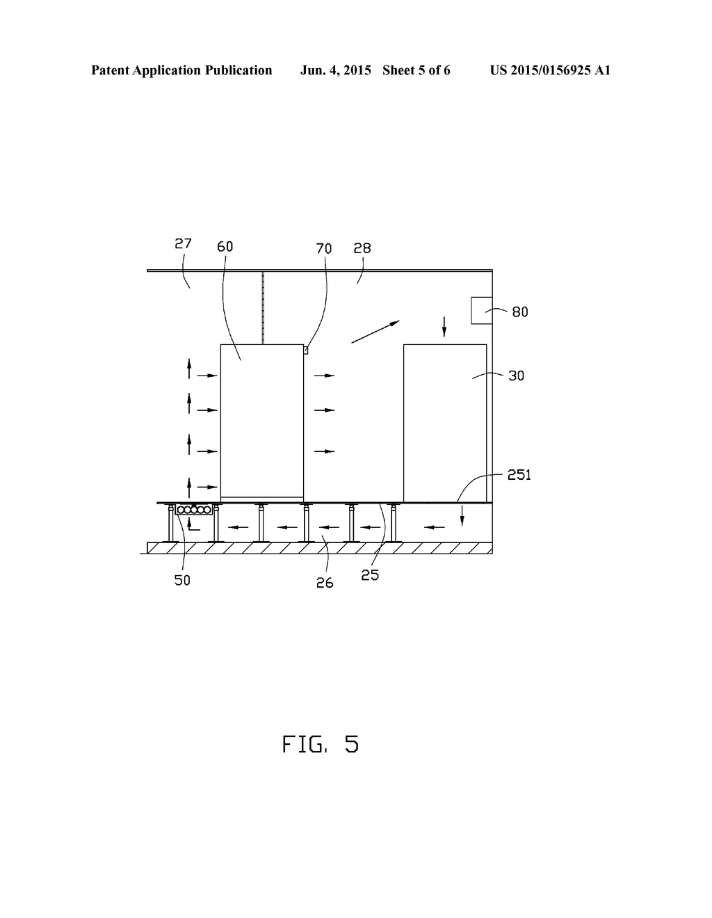 CONTAINER DATA CENTER AND HEAT DISSIPATION SYSTEM - diagram, schematic, and image 06