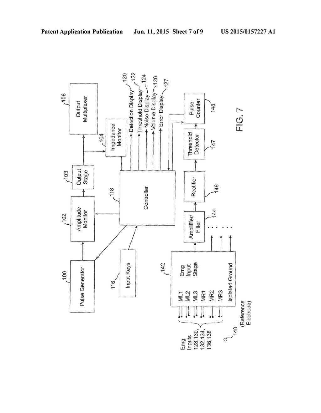 Electromyography System - diagram, schematic, and image 08