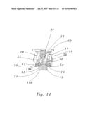 PRESSURE REGULATING NOZZLE ASSEMBLY WITH FLOW CONTROL RING diagram and image