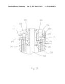 PRESSURE REGULATING NOZZLE ASSEMBLY WITH FLOW CONTROL RING diagram and image