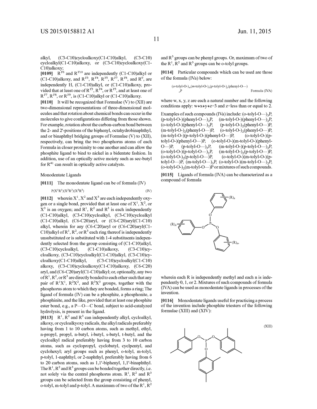 STABLE LIGAND MIXTURES AND PROCESSES FOR MAKING SAME - diagram, schematic, and image 15