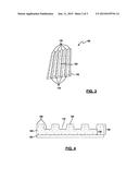 EXPANDABLE BAFFLE/SEAL WITH PATTERN OF PROJECTIONS AND VOIDS diagram and image