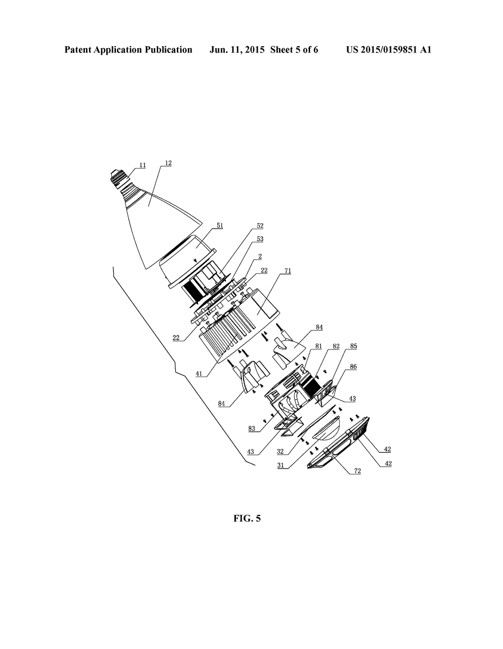 LED LAMP - diagram, schematic, and image 06