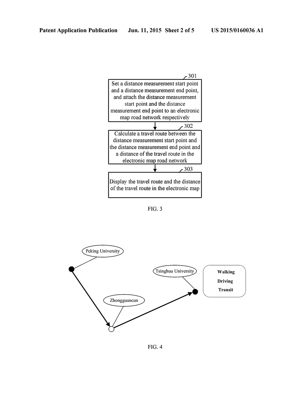 ELECTRONIC MAP DISTANCE MEASUREMENT METHOD AND DEVICE - diagram, schematic, and image 03