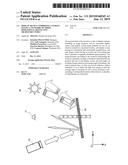 DISPLAY DEVICE COMPRISING A SCREEN HAVING A NETWORK OF THREE DIMENSIONAL     REFLECTIVE MICROSTRUCTURES diagram and image