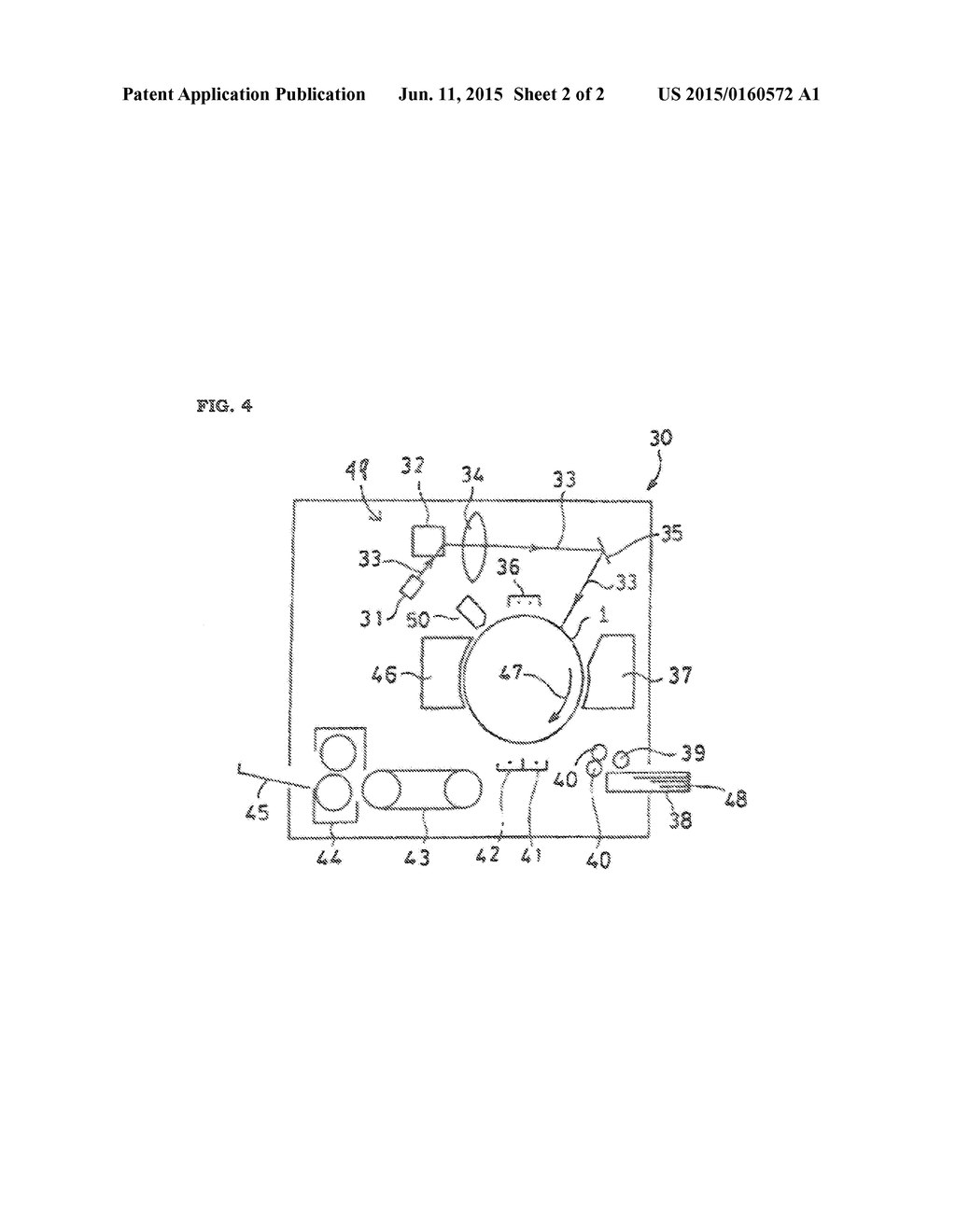 COATING SOLUTION FOR FORMING CHARGE TRANSPORT LAYER, ELECTROPHOTOGRAPHIC     PHOTORECEPTOR PREPARED THEREWITH AND IMAGE FORMING APPARATUS COMPRISING     THE SAME - diagram, schematic, and image 03