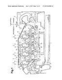 DEVELOPING CARTRIDGES WITH FIXED PROTRUSIONS AND MANUFACTURING METHOD     THEREOF diagram and image