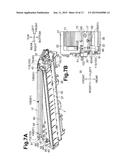 DEVELOPING CARTRIDGES WITH FIXED PROTRUSIONS AND MANUFACTURING METHOD     THEREOF diagram and image