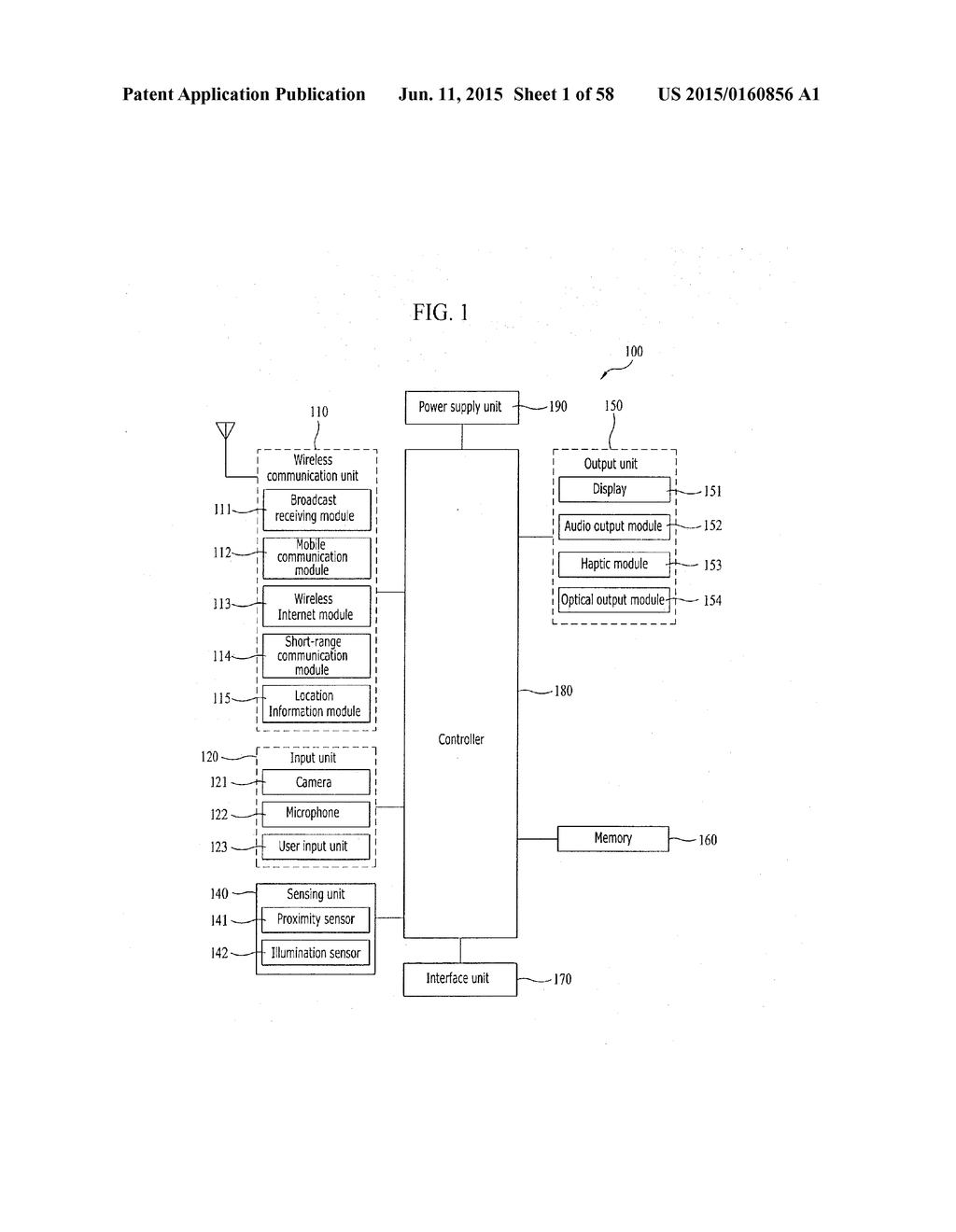 MOBILE TERMINAL AND METHOD FOR CONTROLLING THE SAME - diagram, schematic, and image 02