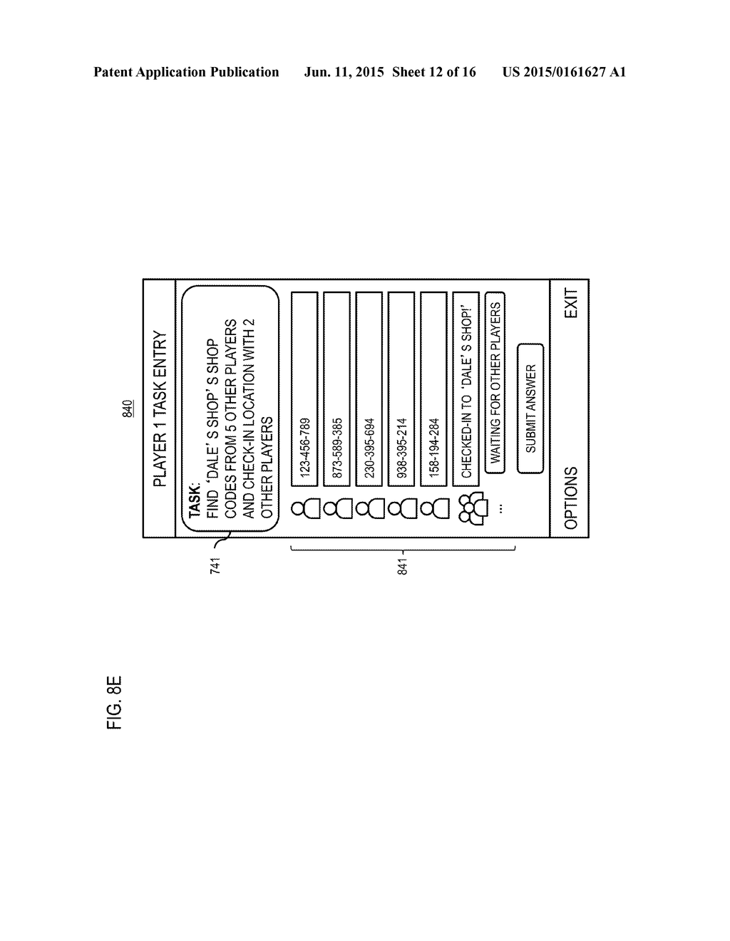 METHOD AND APPARATUS FOR PROVIDING INFORMATION COLLECTION USING     TEMPLATE-BASED USER TASKS - diagram, schematic, and image 13