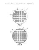 SCREEN PRINT MASK FOR LASER SCRIBE AND PLASMA ETCH WAFER DICING PROCESS diagram and image