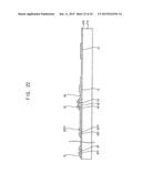 THIN FILM TRANSISTOR SUBSTRATE AND METHOD OF MANUFACTURING A THIN FILM     TRANSISTOR SUBSTRATE diagram and image