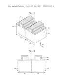 Method of Fabricating FIN-Field Effect Transistors (FINFETS) Having     Different FIN Widths diagram and image