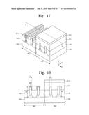 Method of Fabricating FIN-Field Effect Transistors (FINFETS) Having     Different FIN Widths diagram and image