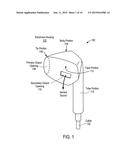 EARPHONE HAVING A CONTROLLED ACOUSTIC LEAK PORT diagram and image