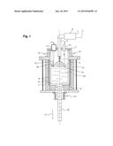 VERTICAL CRUCIBLE PULLING METHOD FOR PRODUCING A GLASS BODY HAVING A HIGH     SILICIC-ACID COMPONENT diagram and image