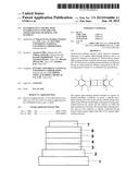 FLUORESCENCE AND DELAYED FLUORESCENCE-TYPE ORGANIC LIGHT-EMITTING MATERIAL     AND ELEMENT diagram and image