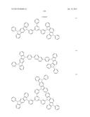 FLUORESCENCE AND DELAYED FLUORESCENCE-TYPE ORGANIC LIGHT-EMITTING MATERIAL     AND ELEMENT diagram and image