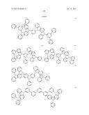 FLUORESCENCE AND DELAYED FLUORESCENCE-TYPE ORGANIC LIGHT-EMITTING MATERIAL     AND ELEMENT diagram and image