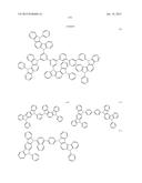 FLUORESCENCE AND DELAYED FLUORESCENCE-TYPE ORGANIC LIGHT-EMITTING MATERIAL     AND ELEMENT diagram and image