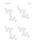 FLUORESCENCE AND DELAYED FLUORESCENCE-TYPE ORGANIC LIGHT-EMITTING MATERIAL     AND ELEMENT diagram and image