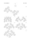 FLUORESCENCE AND DELAYED FLUORESCENCE-TYPE ORGANIC LIGHT-EMITTING MATERIAL     AND ELEMENT diagram and image