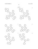 FLUORESCENCE AND DELAYED FLUORESCENCE-TYPE ORGANIC LIGHT-EMITTING MATERIAL     AND ELEMENT diagram and image