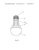 LENS, OMNIDIRECTIONAL ILLUMINATION DEVICE AND RETROFIT LAMP INCLUDING THE     LENS diagram and image