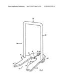 SYSTEM FOR CONVEYING CARCASSES OR CARCASS PARTS OF QUADRUPED SLAUGHTER     ANIMALS diagram and image