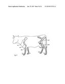 SYSTEM FOR CONVEYING CARCASSES OR CARCASS PARTS OF QUADRUPED SLAUGHTER     ANIMALS diagram and image