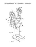 SYSTEM FOR CONVEYING CARCASSES OR CARCASS PARTS OF QUADRUPED SLAUGHTER     ANIMALS diagram and image