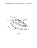 SHOCK ABSORBING, TOTAL DISC REPLACEMENT PROSTHETIC diagram and image