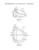 GOLF CLUB HEAD WITH FLEXURE diagram and image